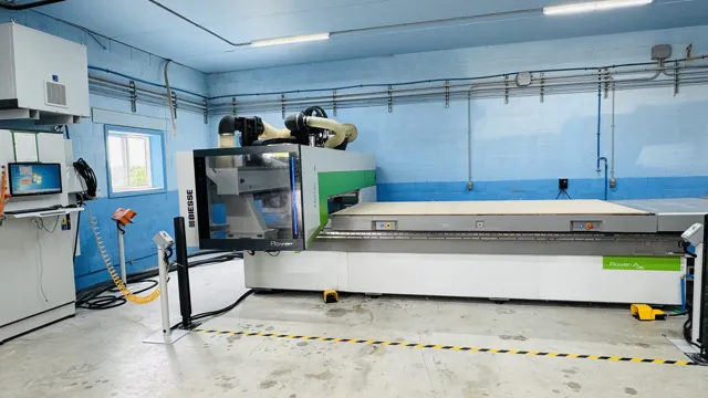 Biesse CNC router inside the Cedar Hedge Millworks shop