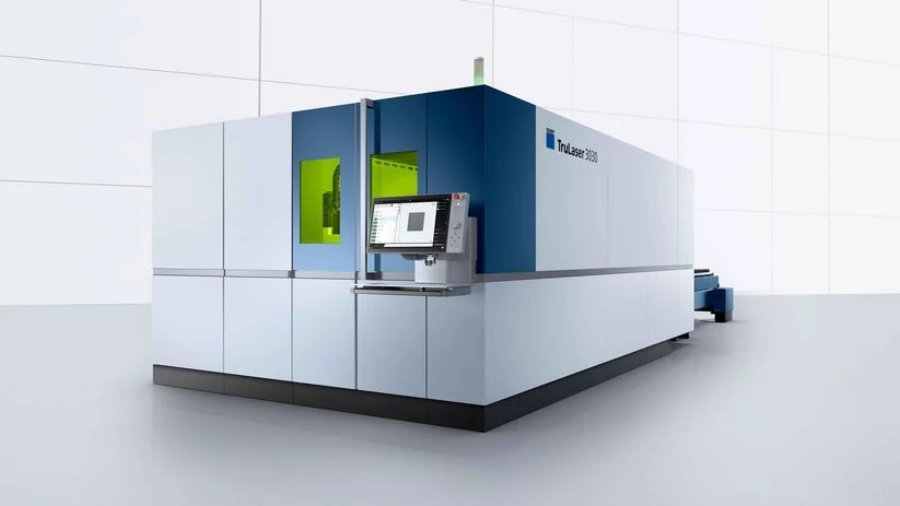 TRUMPF TruLaser 3030 sheet metal laser cutting machine, representative manufacturer image